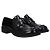 Prada Mocassins de couro escovado com logo triangular - vista 5