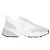 Tory Burch Sneakers Mohair Good Luck Trainer Bianco
