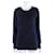 Chanel Kaschmir Pullover mit langen Ärmeln Blau  - Ansicht 1