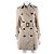 Gabardina Burberry Castaño