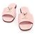 Capucines Louis Vuitton Mule piatte in pelle di vitello rosa LV Mare per donne