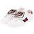 Gucci Baskets Ace Patch Chat Enragé Blanc