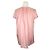 Moncler Rogipink Kurzarm-Top mit Raffung hinten - Ansicht 3