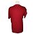 Louis Vuitton T-Shirt aus Weinvelours mit Details Rot - Ansicht 3