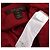 Louis Vuitton T-Shirt aus Weinvelours mit Details Rot - Ansicht 4