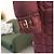 Burberry Chaqueta larga acolchada Ashmoore Burdeos Roja - vista 13