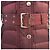 Burberry Chaqueta larga acolchada Ashmoore Burdeos Roja - vista 14