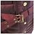 Burberry Chaqueta larga acolchada Ashmoore Burdeos Roja - vista 15