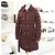 Burberry Chaqueta larga acolchada Ashmoore Burdeos Roja - vista 16