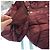 Burberry Chaqueta larga acolchada Ashmoore Burdeos Roja - vista 27