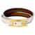Hermès Doppelriemen Bihapi-Armband Braun  - Ansicht 1