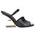 Fendi Erste Leder High-Heel Sandalen Schwarz