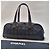 Chanel Nuova borsa da bowling con logo CC da viaggio Nero - vista 10