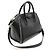 Givenchy Antigona Small in pelle nera con dettagli in catena Nero - vista 3