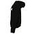 Céline Triomphe bestickter Wollhoodie mit Reißverschluss Schwarz - Ansicht 4