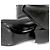 Louis Vuitton Botas largas de cuero negro - vista 5
