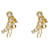Dior Pendientes Revolution Dorado  - vista 1
