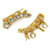 Dior Pendientes Revolution Dorado  - vista 4