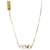 Fendi Collar de oro con letras Dorado  - vista 1