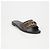 Louis Vuitton Mule Pantofole Lock It Flat Taglia Marrone - vista 2