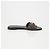 Louis Vuitton Mule Pantofole Lock It Flat Taglia Marrone - vista 9