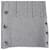 Thom Browne Kabelstrick-Cardigan Braun - Ansicht 8