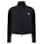 Moncler Gestrickte Wolljacke mit Grenoble-Logo-Patch Schwarz  - Ansicht 4
