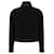 Moncler Gestrickte Wolljacke mit Grenoble-Logo-Patch Schwarz  - Ansicht 5