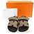 Hermès Sandali da uomo in pelle Chypre Etoupe Appson Marrone - vista 3