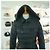 Burberry Abrigo Largo con Capucha Dalmerton Negro - vista 6