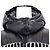 Moncler Hioseries Wool Blend Shell Hooded Jacket Black - view 2