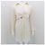 Sandro Mini-Kleid mit Satin-Kragen Weiß - Ansicht 16