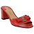 Salvatore Ferragamo Offene Vara Sandalen Größe Rot