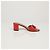Salvatore Ferragamo Offene Vara Sandalen Größe Rot - Ansicht 8