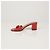 Salvatore Ferragamo Offene Vara Sandalen Größe Rot - Ansicht 9