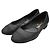 Timeless Chanel Black Captoe Leather Flats