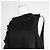Balenciaga Schwarzes Plissiertes Maxikleid - Ansicht 5