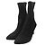 Botas de ante negras Stuart Weitzman Negro