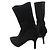 Botas de ante negras Stuart Weitzman Negro - vista 4