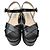 Prada Schwarze Plateausandalen - Ansicht 2