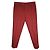 Loro Piana Calça de algodão-linho vermelho tijolo para homens polegadas