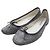 Repetto Ballerine Piatte Argento Glitter