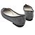 Repetto Ballerine Piatte Argento Glitter - vista 4