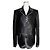 MCM Schwarze Lammlederjacke