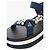 Marni Refurbished Women's Fabric Platform Sandals EU Black - view 4