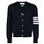 Thom Browne Milan Strickjacke in Marineblau