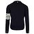 Thom Browne Cardigan V-Neck Milano Blu Navy - vista 3