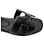 Hermès Pantofole Oran Sandal Nero - vista 3