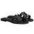 Hermès Pantofole Oran Sandal Nero - vista 8