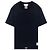 Thom Browne Kurzarm-T-Shirt mit Signature-Streifen in Marineblau